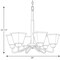 Progress Lighting Clifton Heights Collection Six-Light Chandelier P400119-020 - alternate 3